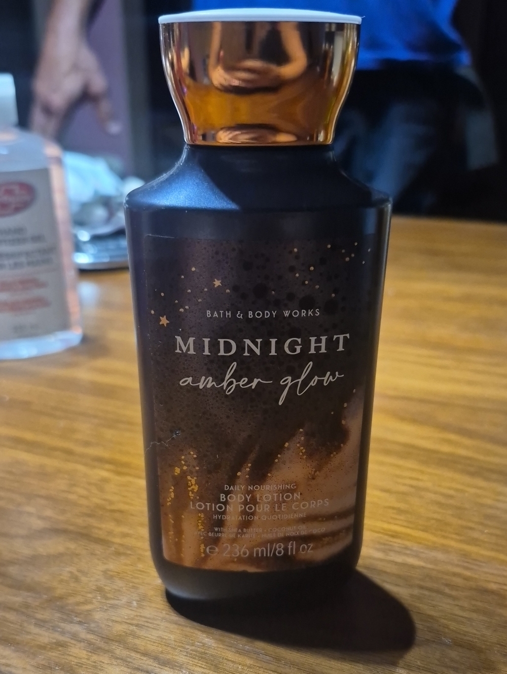 Bath & Body Works Midnight Amber Glow Lotion - Amber & Black
